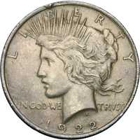 1922r. - USA - 1 Dolar - Peace Dollar