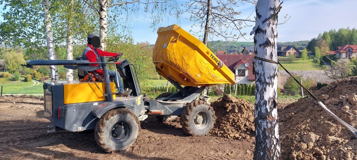 Brukarstwo,  Ogrodzenia  , Budowa Dróg , Fundamenty, Wozidło 3ton