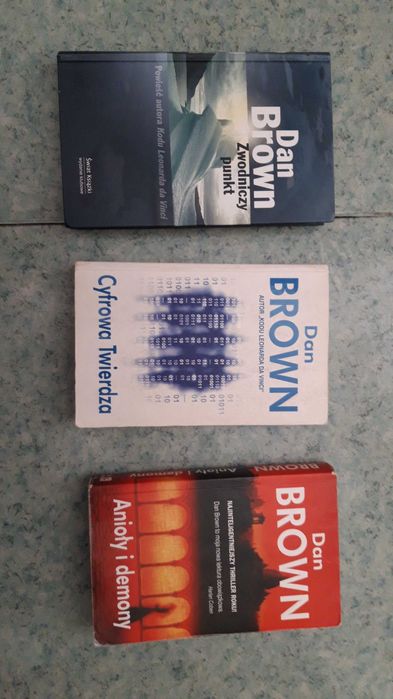 Dan Brown - 3 książki