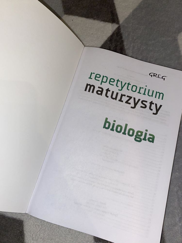 Repetytorium maturzysty- biologia