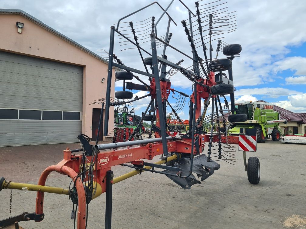 Zgrabiarka dwukaruzelowa vicon andex 736 deutz fahr/kuhn/krone/fella