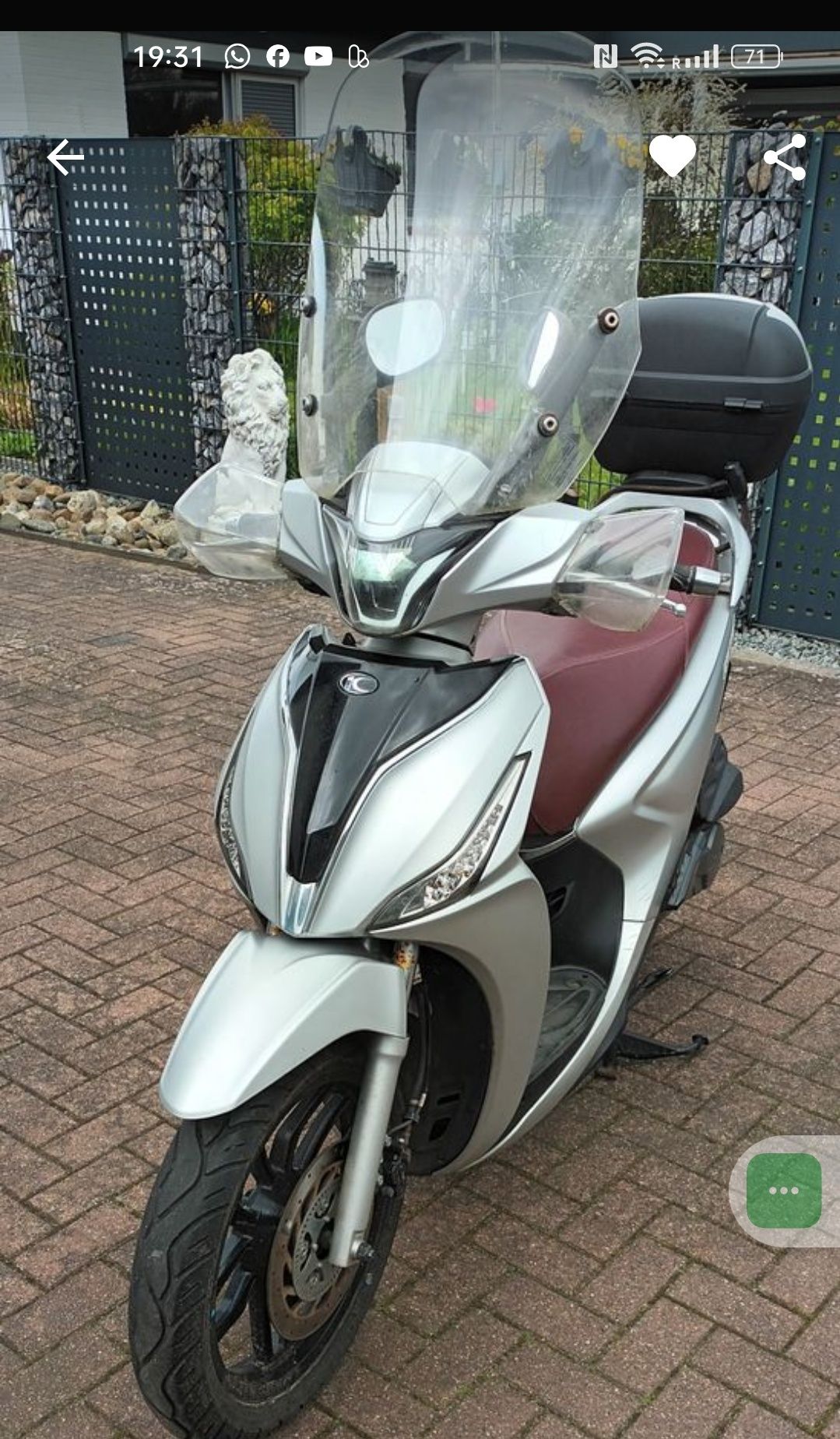 Kymco new people S 50i