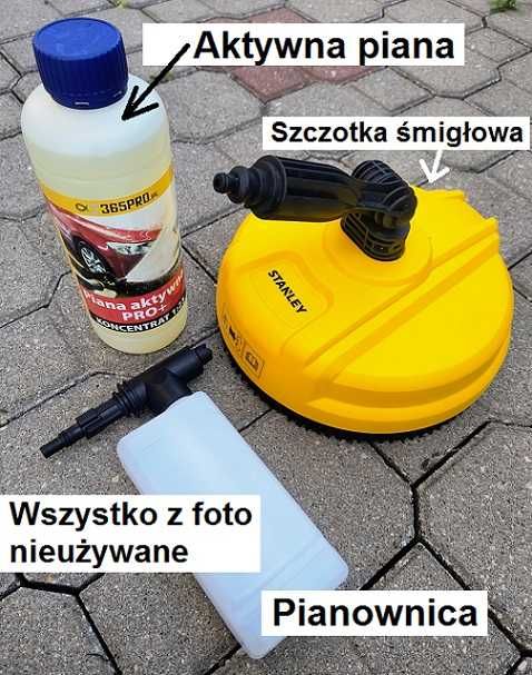 Myjka ciśnieniowa Stanley SXPW25P +dodatki - paragon, gwarancja, 2500W