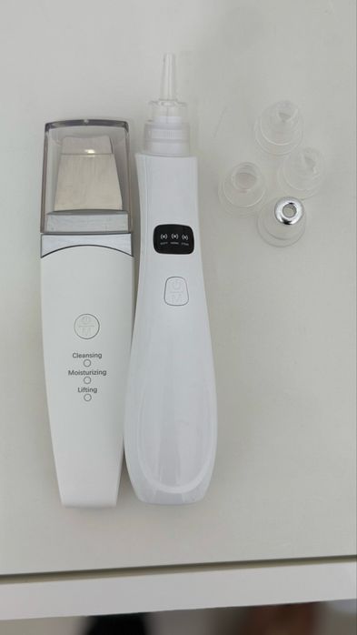 Espátula Ultrassônica e Peeling de Sucção a Vácuo