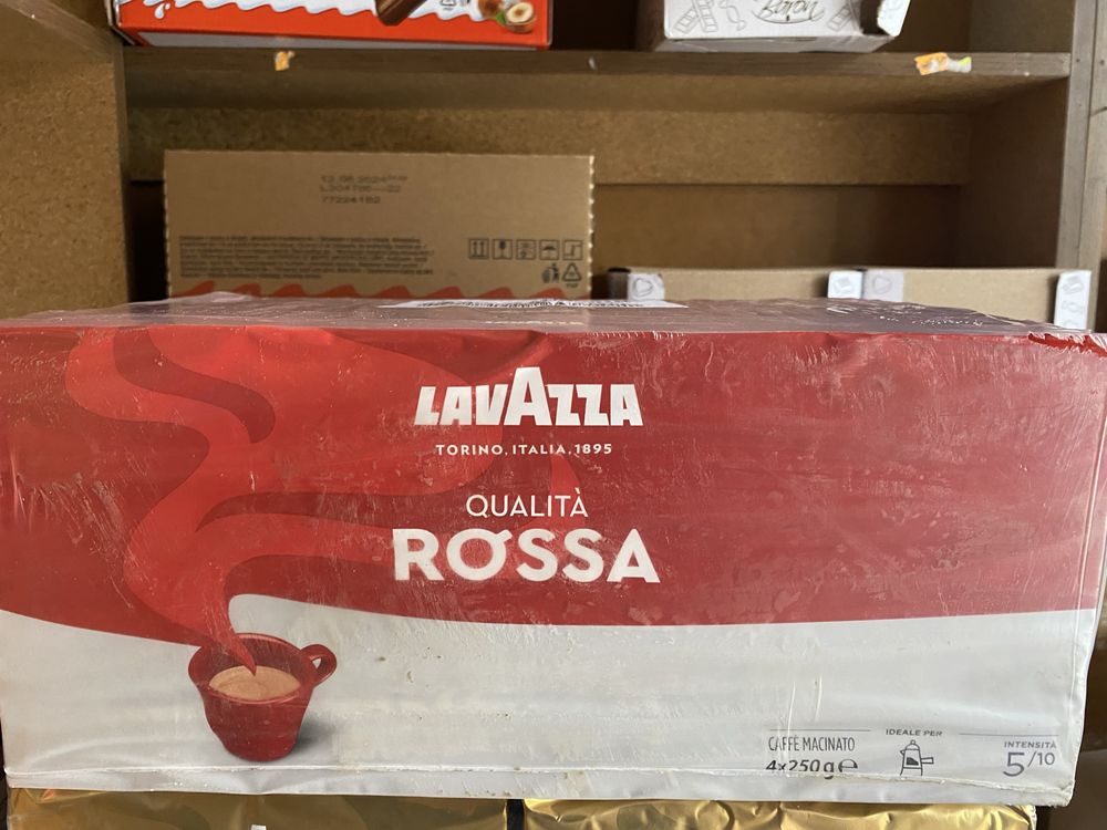 Кава мелена Lavazza Qualita Rossa внутрішній ринок 250 г.