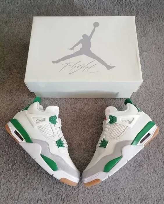 "Buty damskie Trampki"Nike_Air_Jordan_4_Retro_SB_Pine_Green R.39
