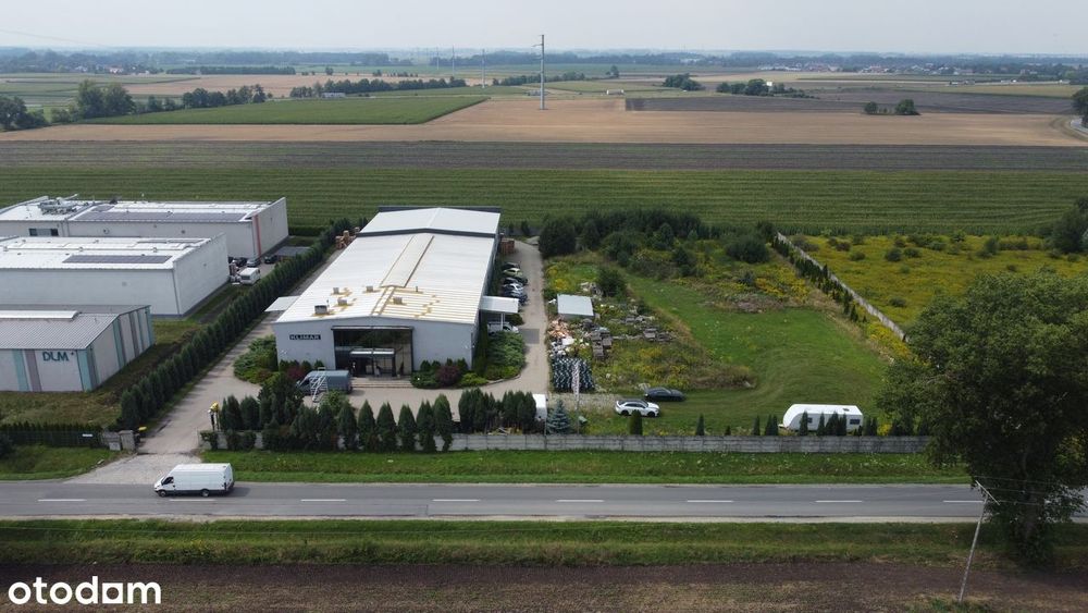 Duży plac przy granicy z Wrocławiem!