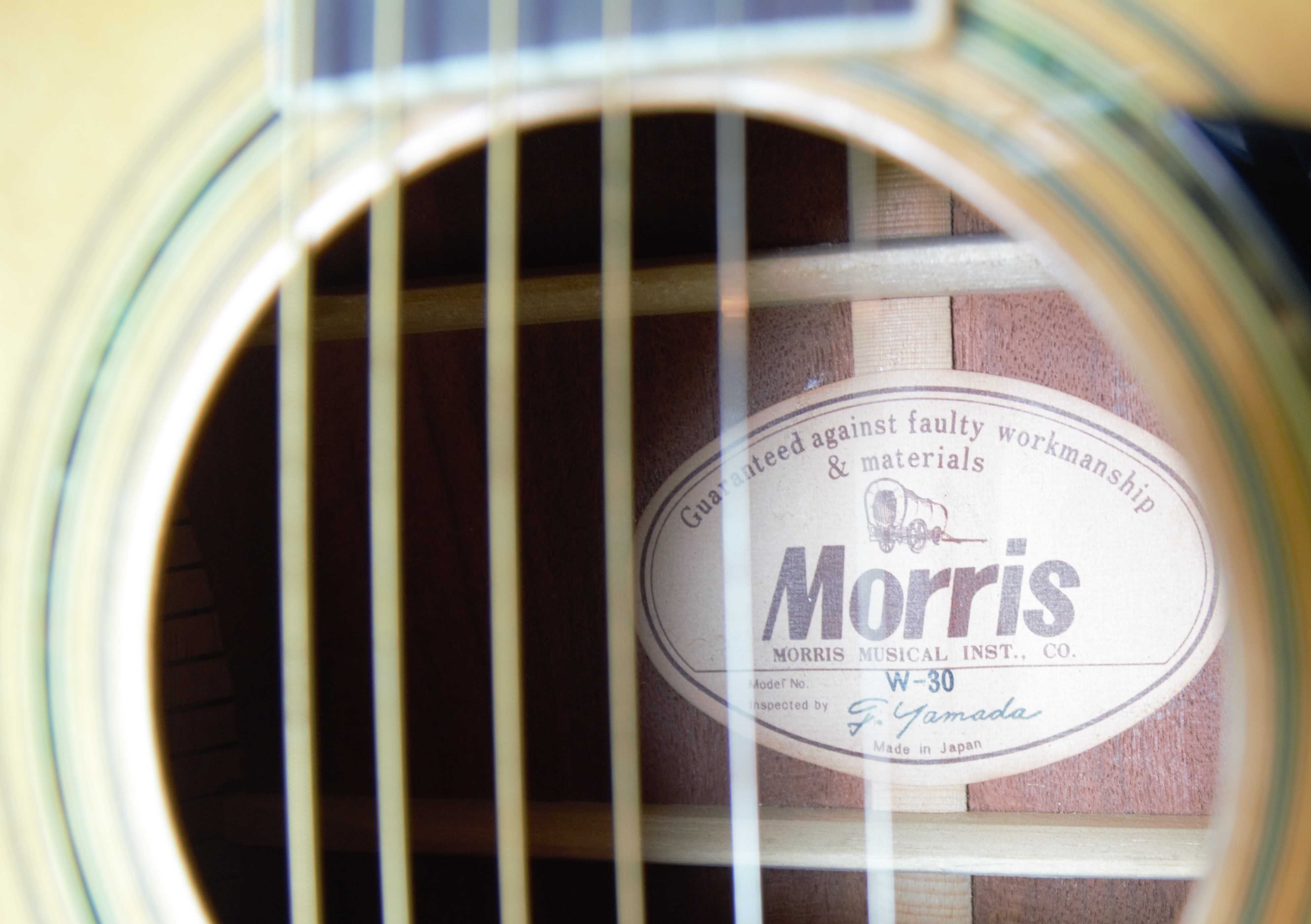 MORRIS W-30 made in japan 1980