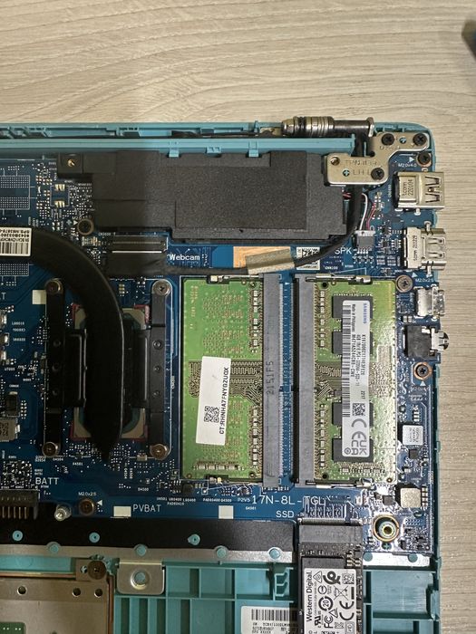 Материська плата HP 17N-8L-TGL