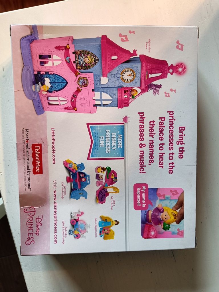 Nowy unikatowy zestaw księżniczka Disney little people fisher Price