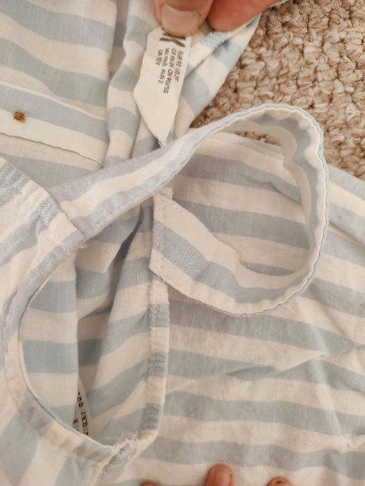 Komplet bawełniany bezrękawnik H&M 92