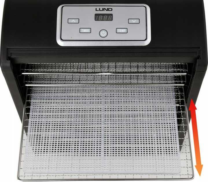 В наявності cушарка Lund 68273 700 Вт  для овочів фруктів 9 рівнів