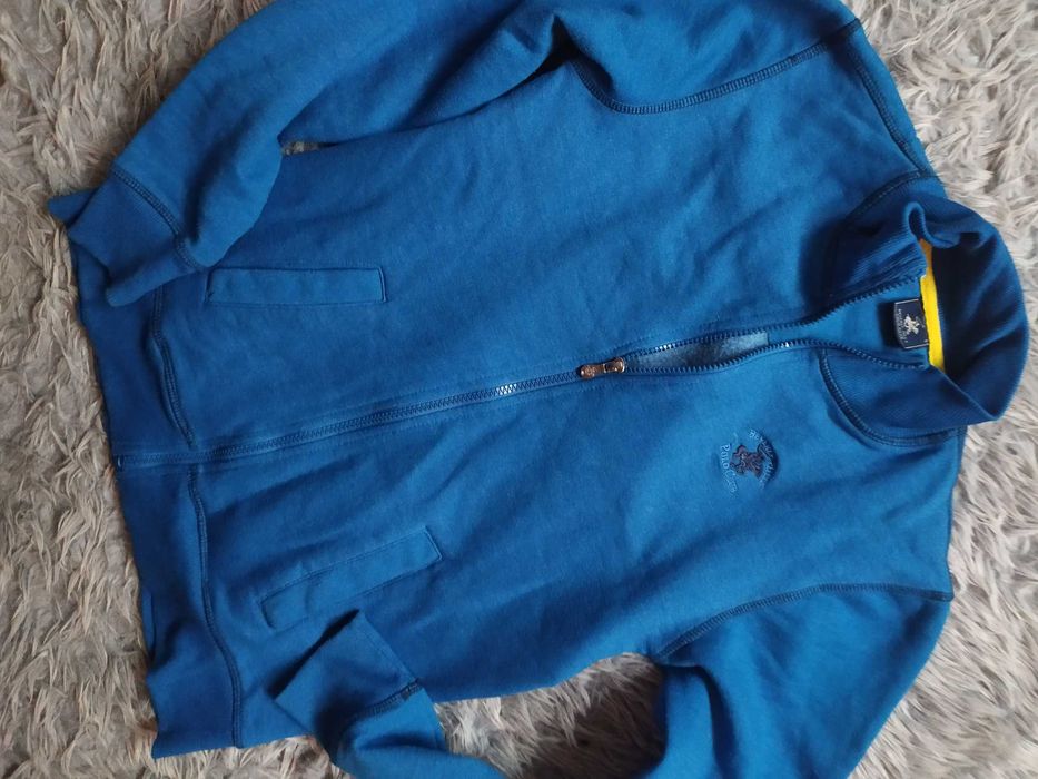 Bluza męska Beverly Hills Polo Club S niebieska