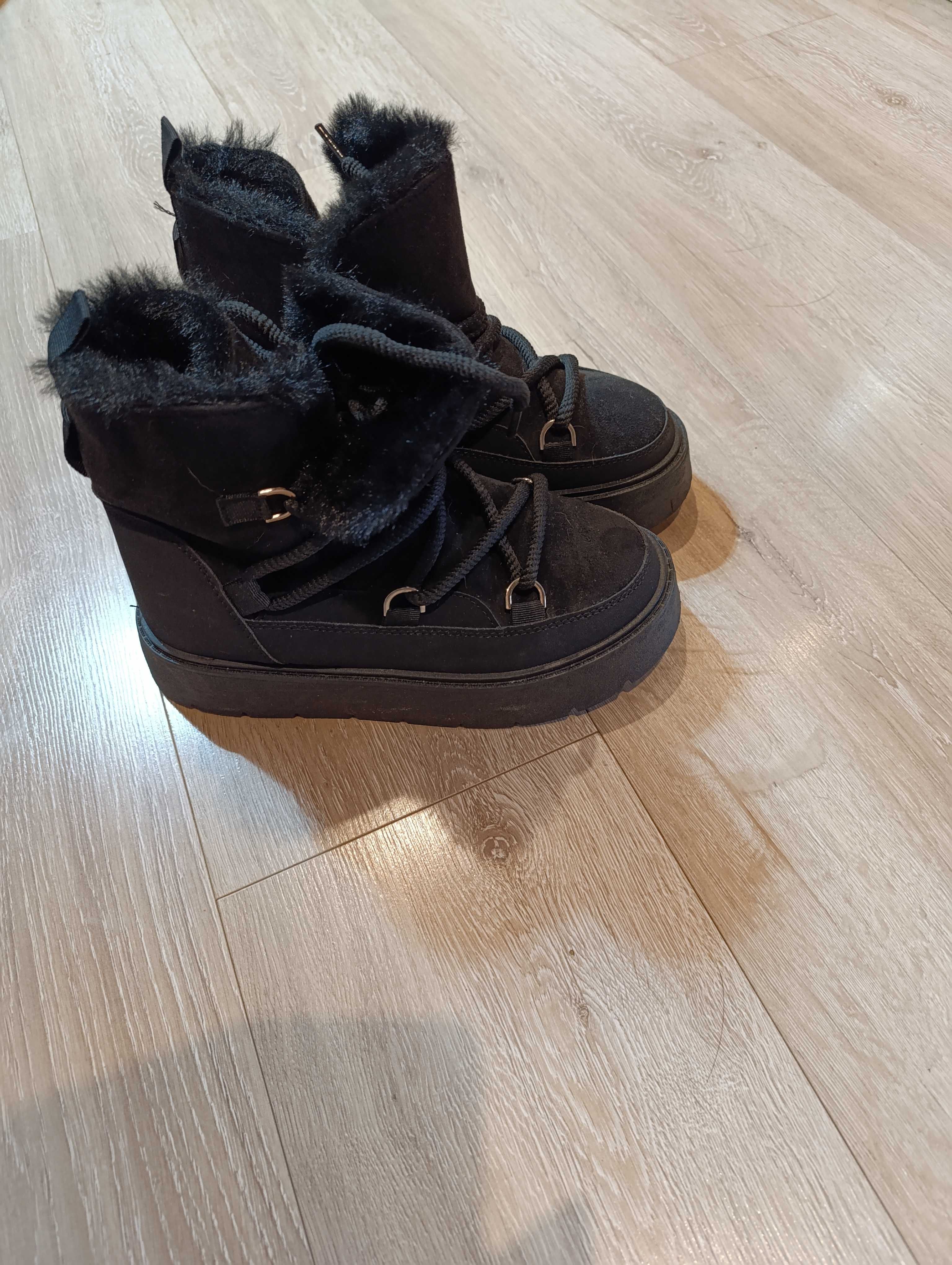 Buty zimowe 38 damskie