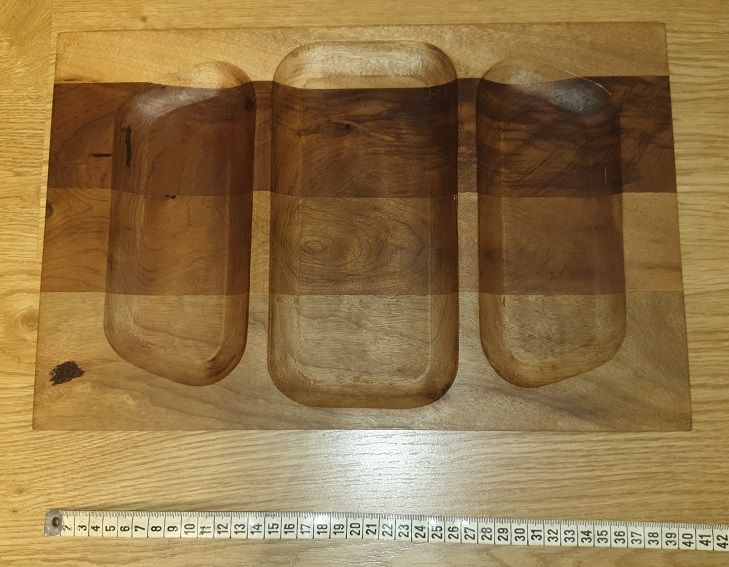 Travessa de Madeira Vintage