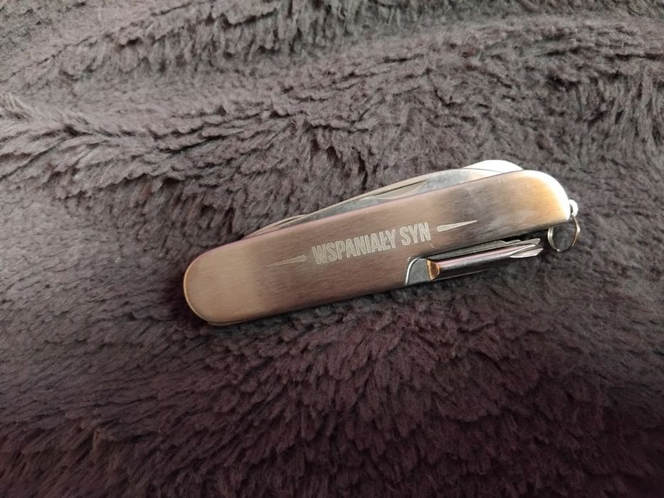 Scyzoryk z napisem kochany syn