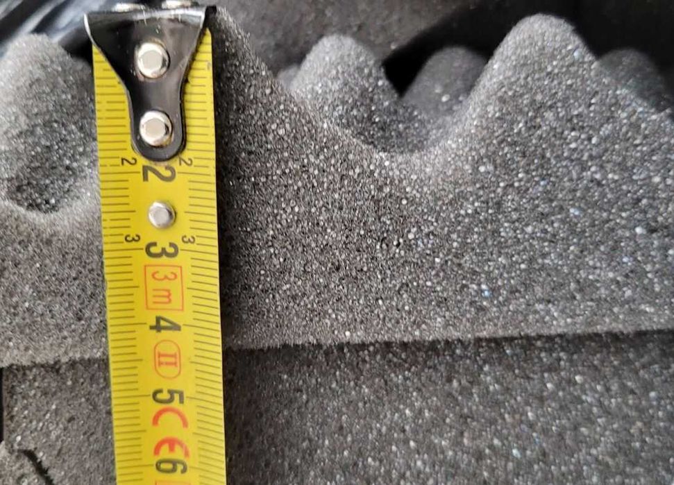 Pianka akustyczna - profesjonalne panele wygłuszające 200x120x4,5cm