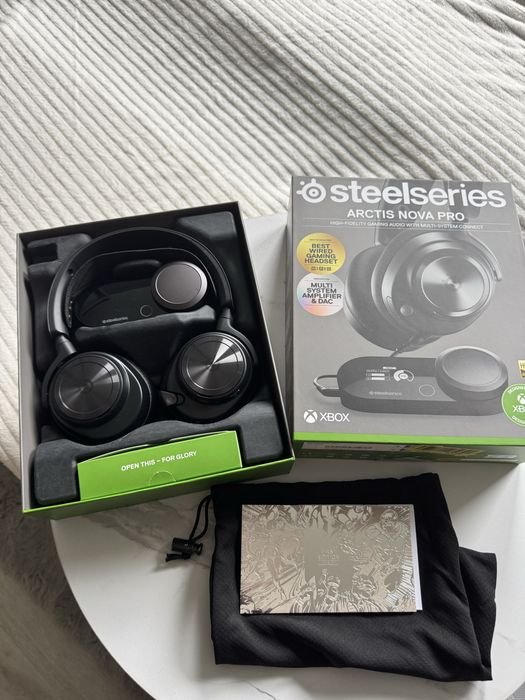 Steelseries Arctis Nova Pro słuchawki bezprzewodowe Xbox PCnowe okazja