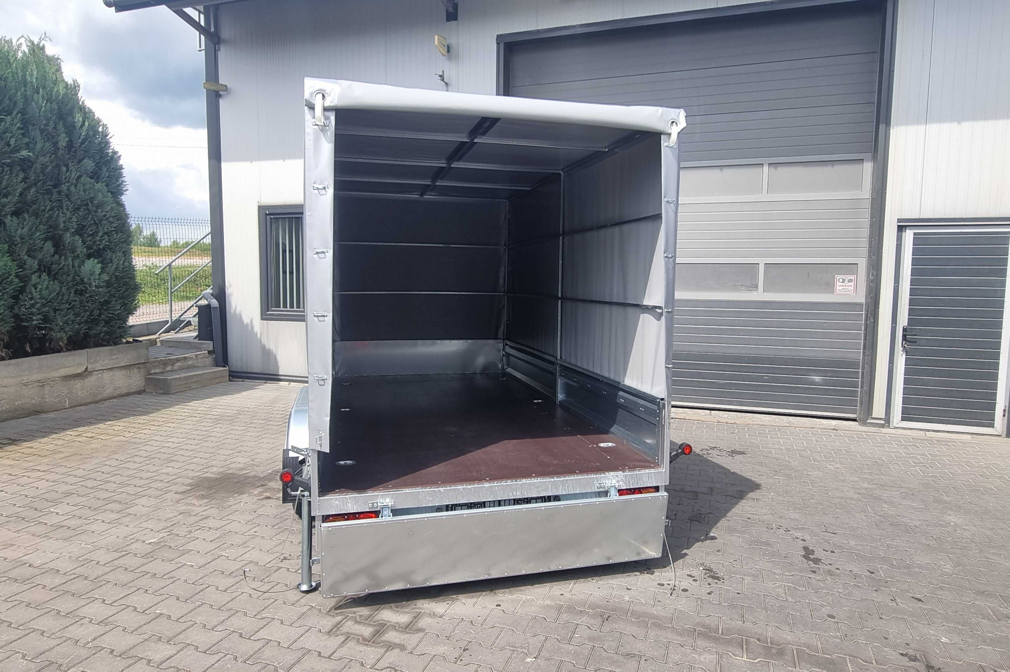 Przyczepka samochodowa SIDECAR 400x176 750 kg Producent - TRANSPORT