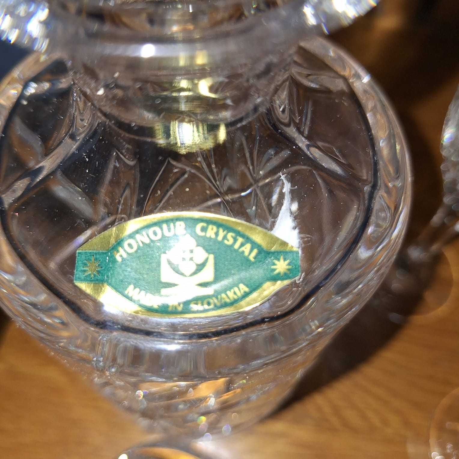 Jarra em cristal para licor com 4 taças