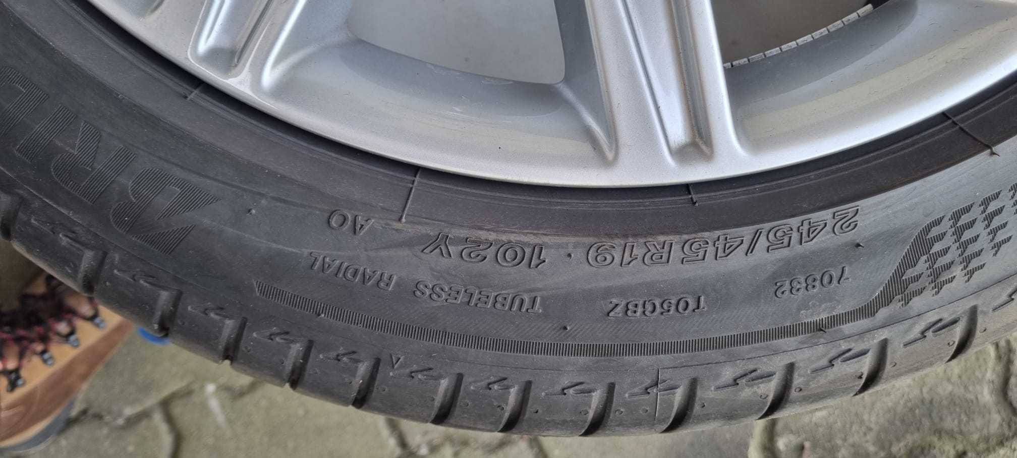 4 x Bridgestone Turanza T005 245/45/R19 AO - homologacja Audi - Łódź