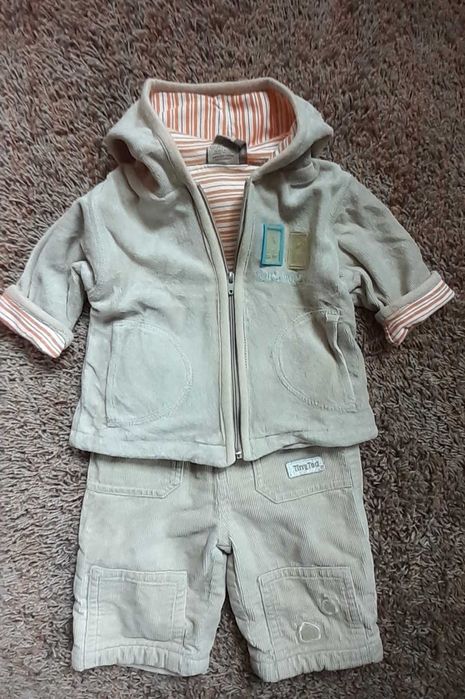 Bluza i spodenki chłopięce 0-3 miesiąca