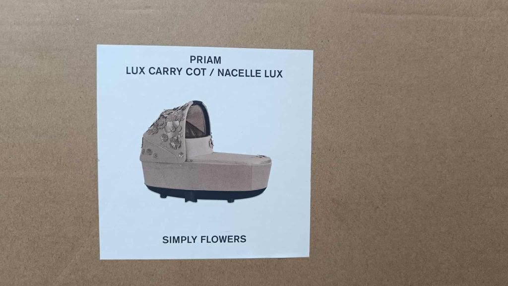 Gondola cybex priam simply flowers beige