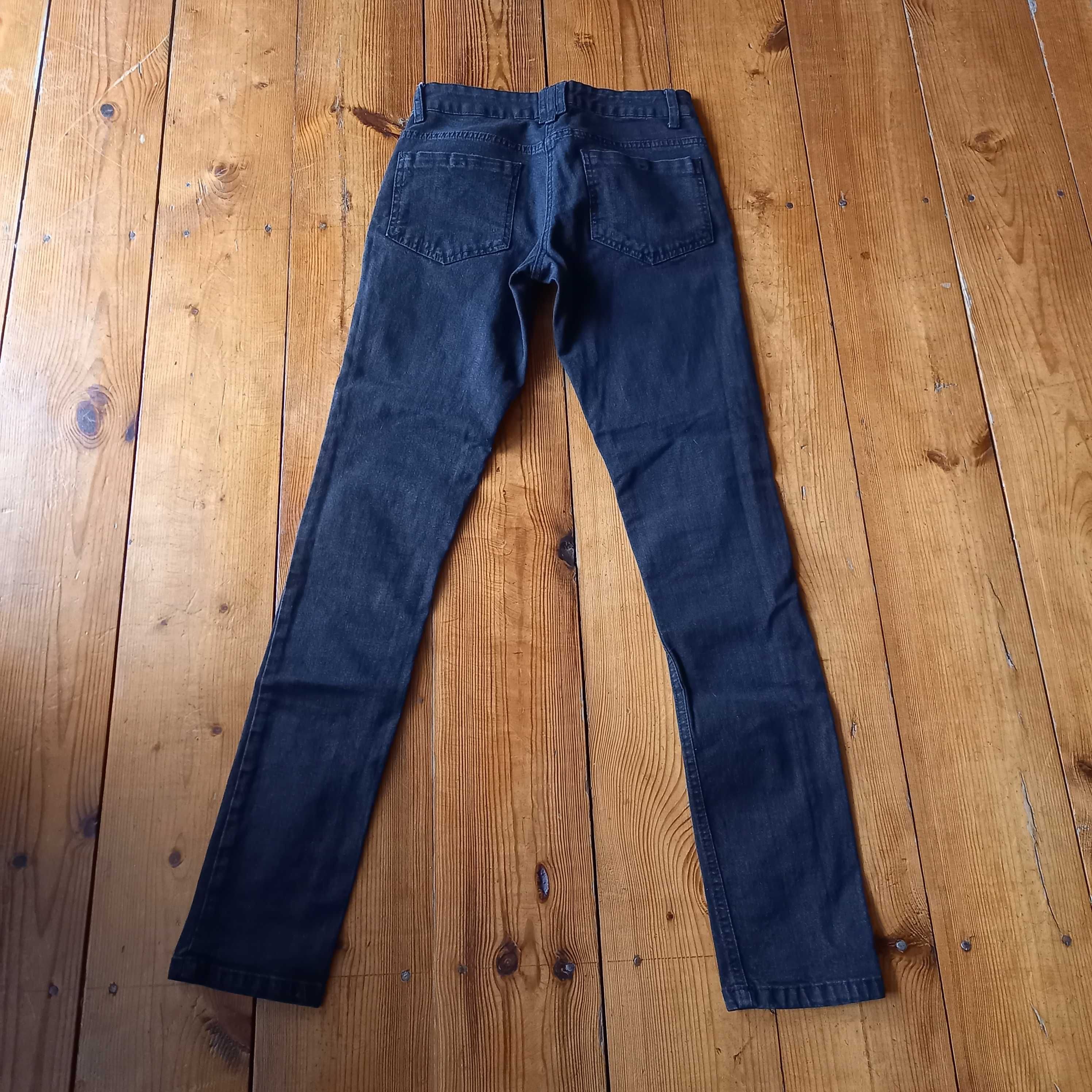 czarne rurki denim co 36