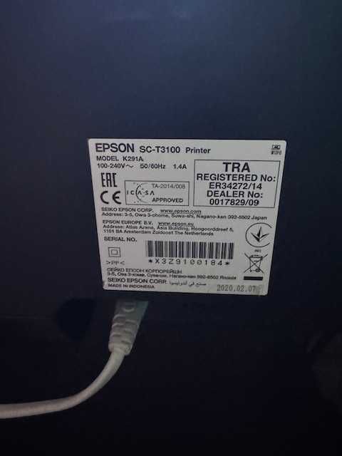 Плоттер Epson SureColor SC-T3100 24" (C11CF11302A0)