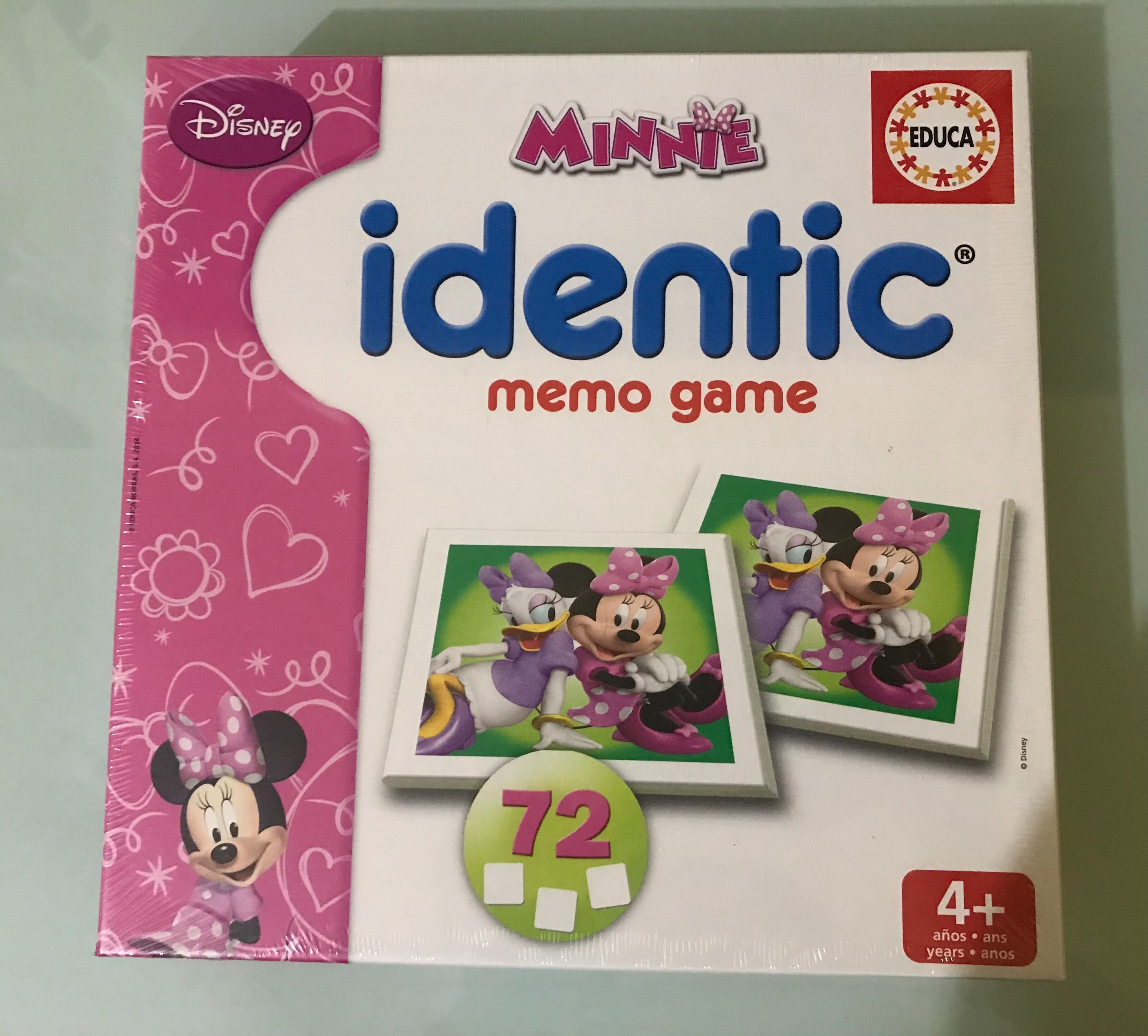 Jogo Identic Minnie NOVO