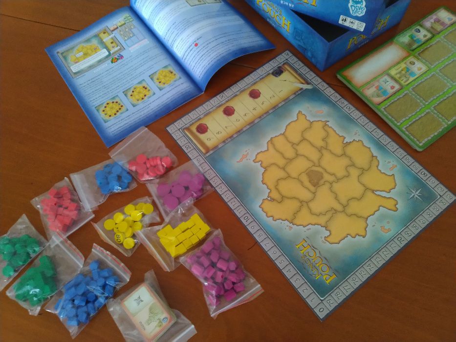 King's Pouch - Board Game - Jogo de Tabuleiro