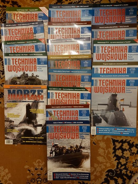 Czasopismo Technika Wojskowa 17 numerów