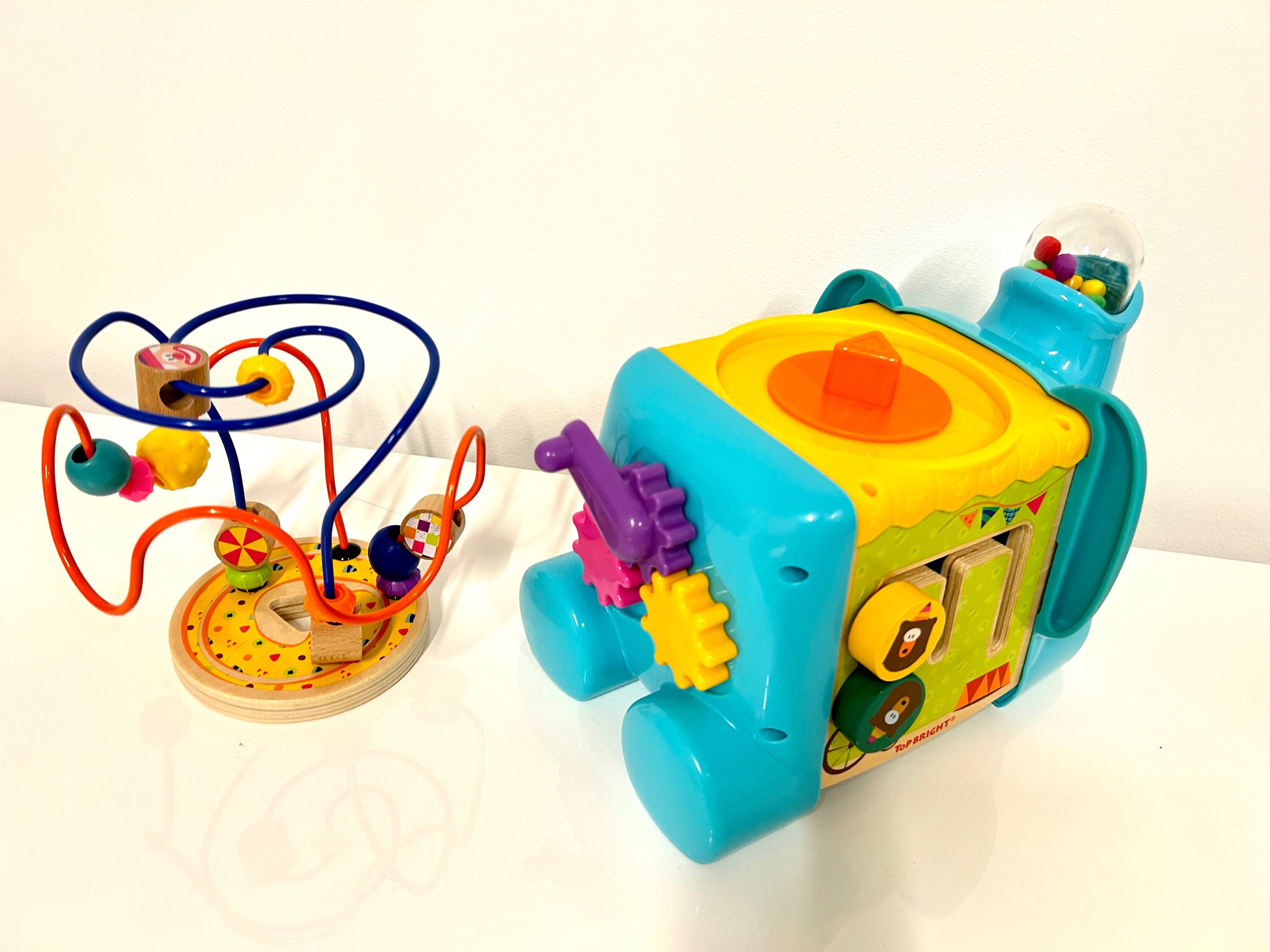 Słonik edukacyjny kostka Top Bright zabawka sensoryczna