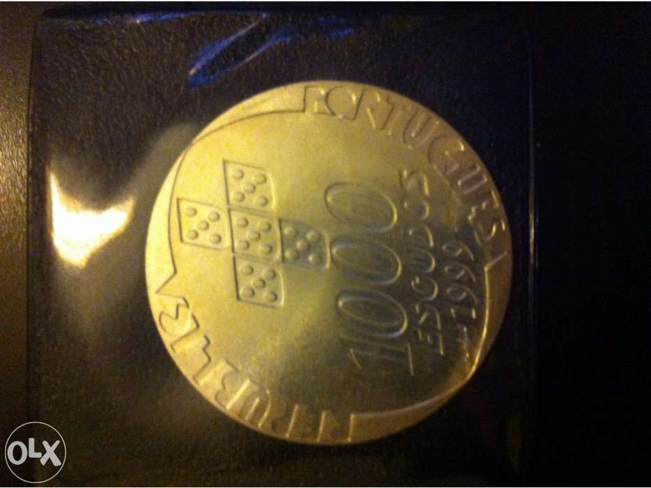 Moedas em prata (escudos) de coleção-1000(belas)