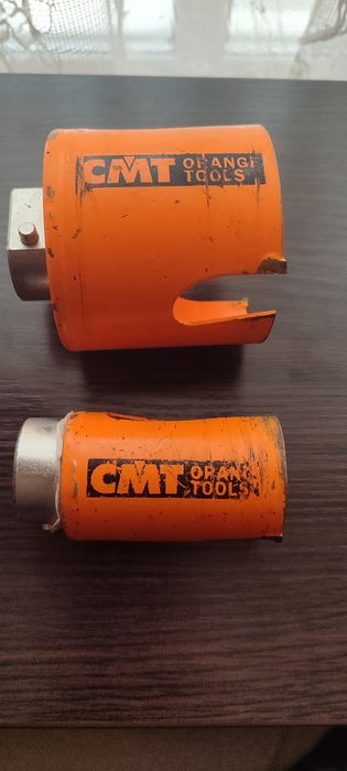 Коронка CMT 40mm 60mm. Висвердлювач Дерево, МДФ, ДСП, Кирпич, Керамика