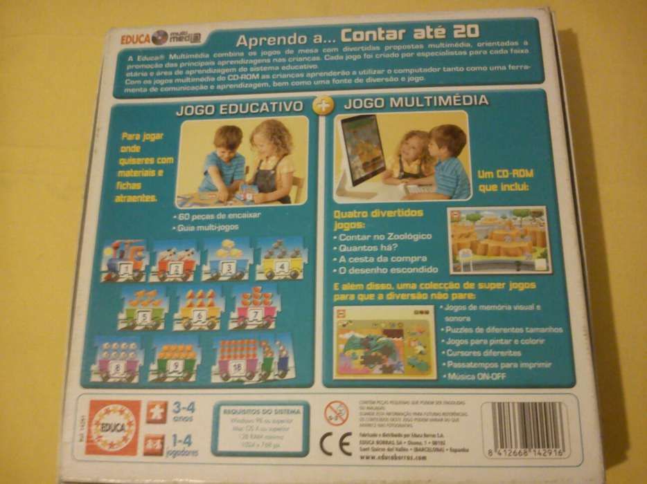 Diversão aprendizagem em casa DVD + jogo interativo