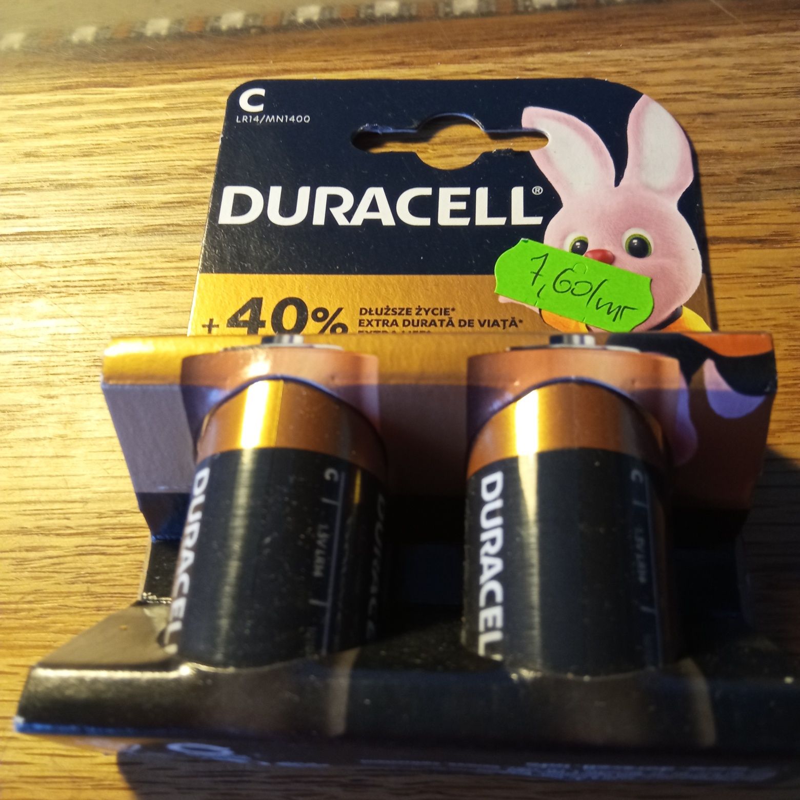 Bateria Duracell R14