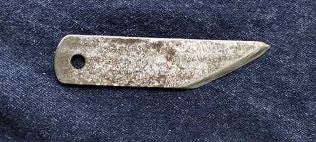 Nóż szewski kaletniczy robiony z radzieckiej piły
