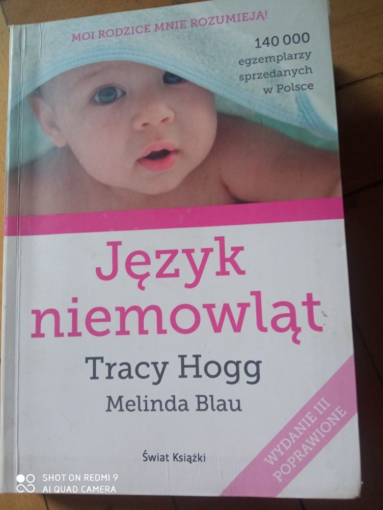 Język niemowląt Tracy Hogg Melinda Blau stan bardzo dobry