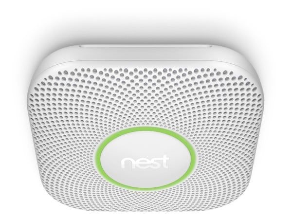 Google - Nest Protect Smart Smoke Detector Wired Powersource DK/NO