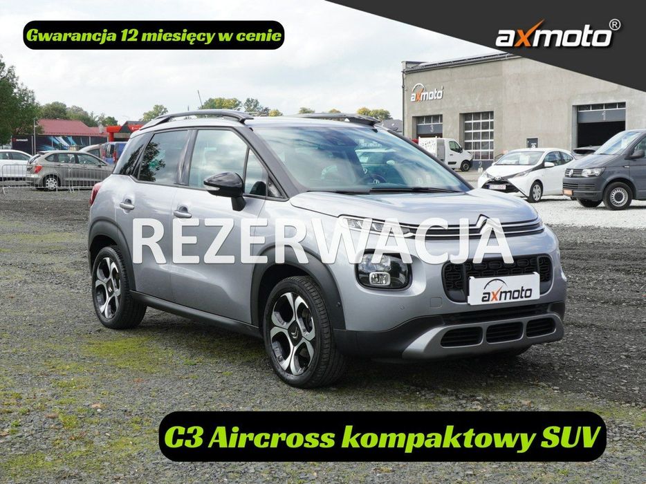 Citroën C3 Aircross Szklany dach Klimatyzacja Elektryka Atrakcyjny wygląd