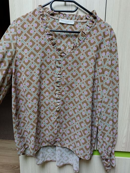 Bluzka damska z długim rękawem