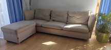 Sofa szerokość 243cm , pufa 60x85