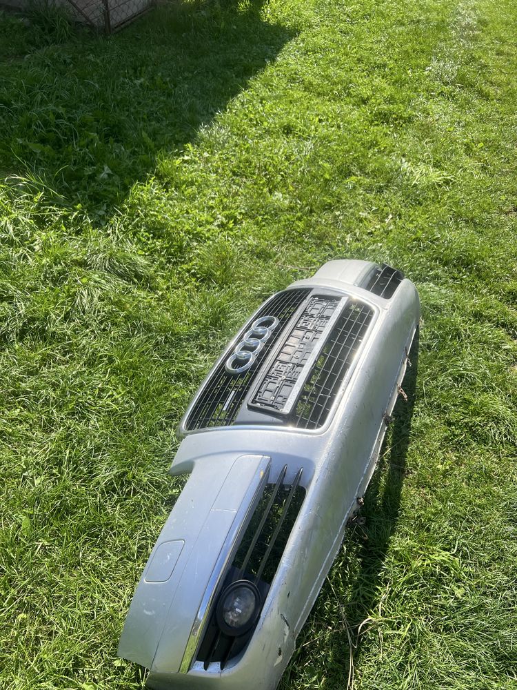 Передній бампер Audi A6C6 (доресталінг) LY7W (дефект) розборка