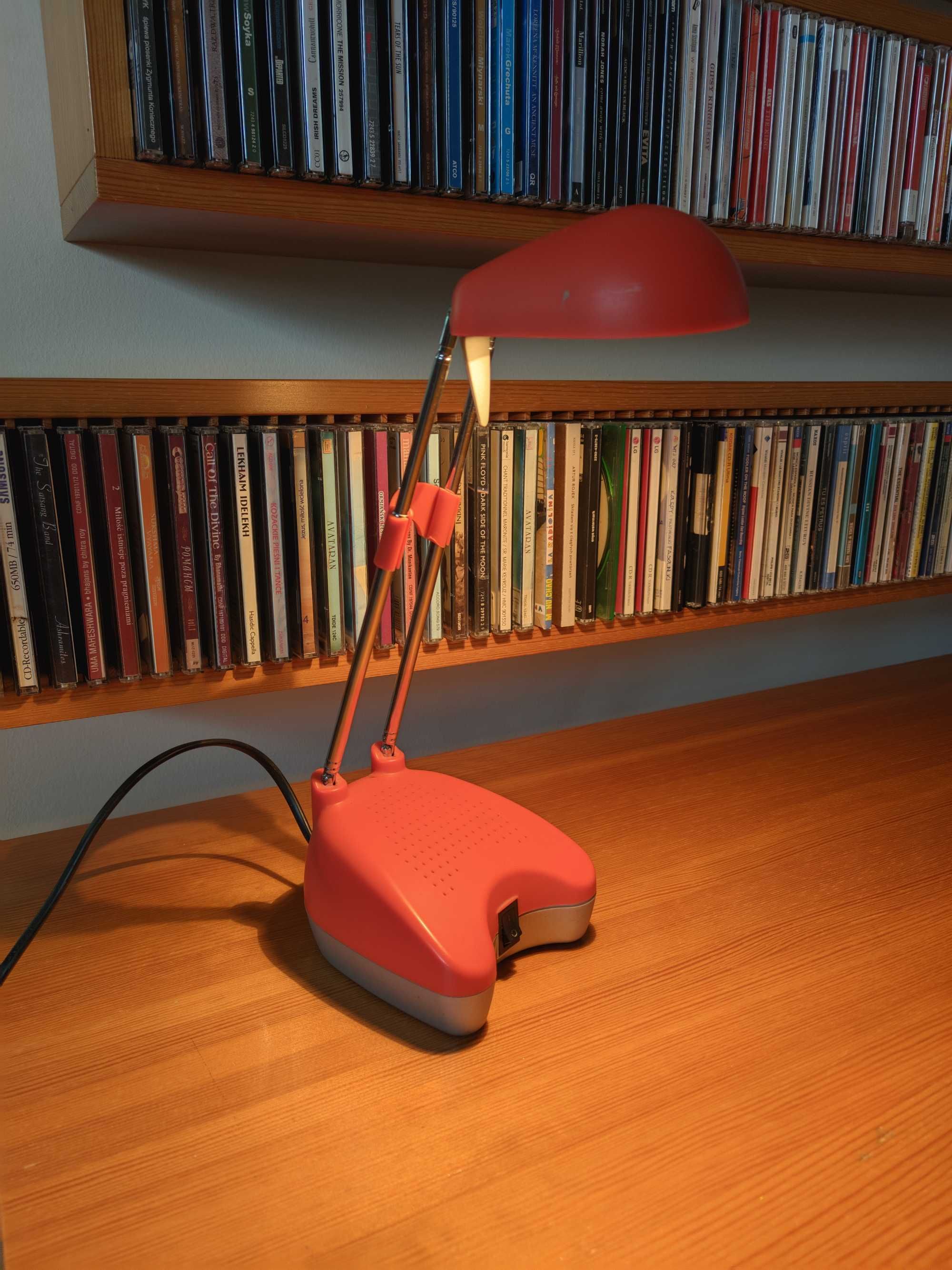 Lampka na biurko Philips Massive, czerwona