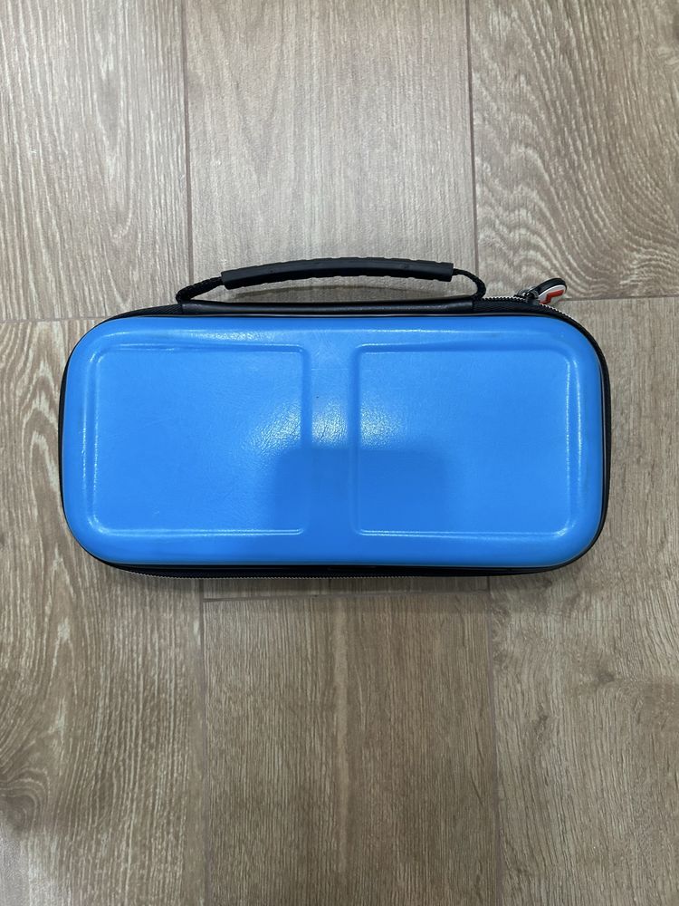 Bolsa Nintendo Switch Super Mario Azul + grips