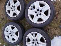 4 x Felgi Stalowe koła OPEL 17 5x115 OPEL z Oponami