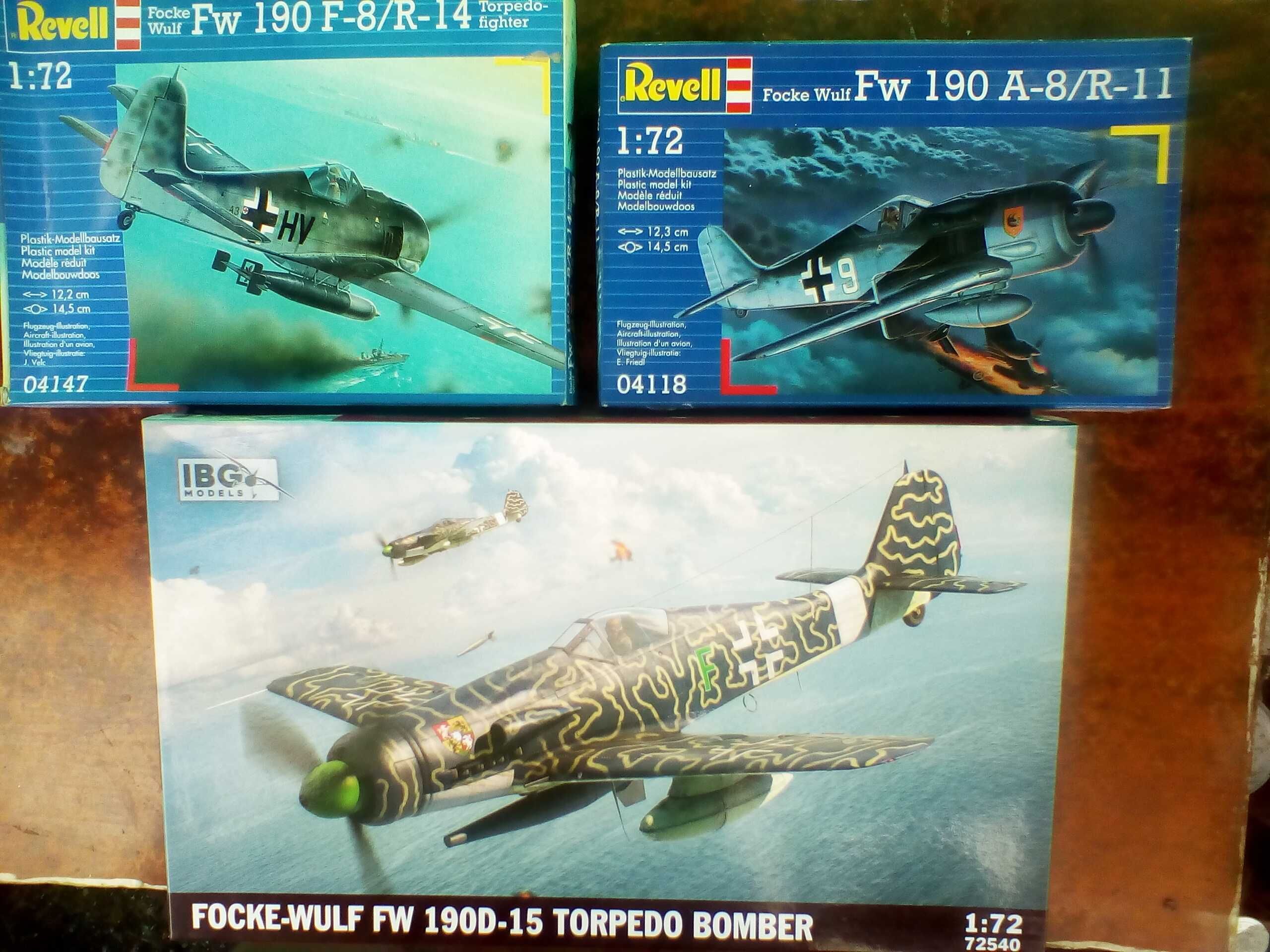 Сборная модель 1/72 Focke-Wulf FW-190