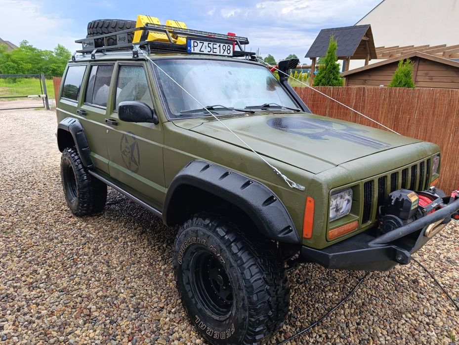 Jeep Cherokee xj 4.0 benzyna + LPG, reduktor 242, Lift 5,5" Offroad
