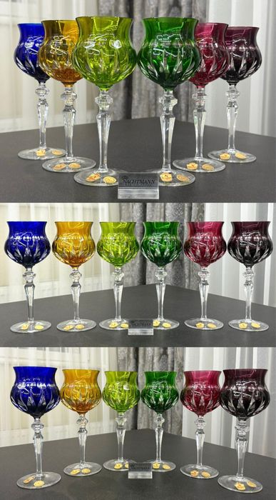 Хрустальные фужеры для вина Nachtmann Marilyn GDR Германия